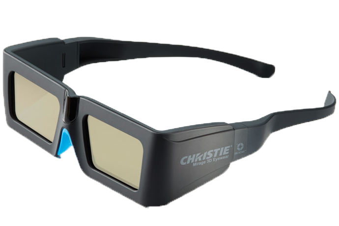 3D active glasses - 10 pack | Christie - Visual Solutions