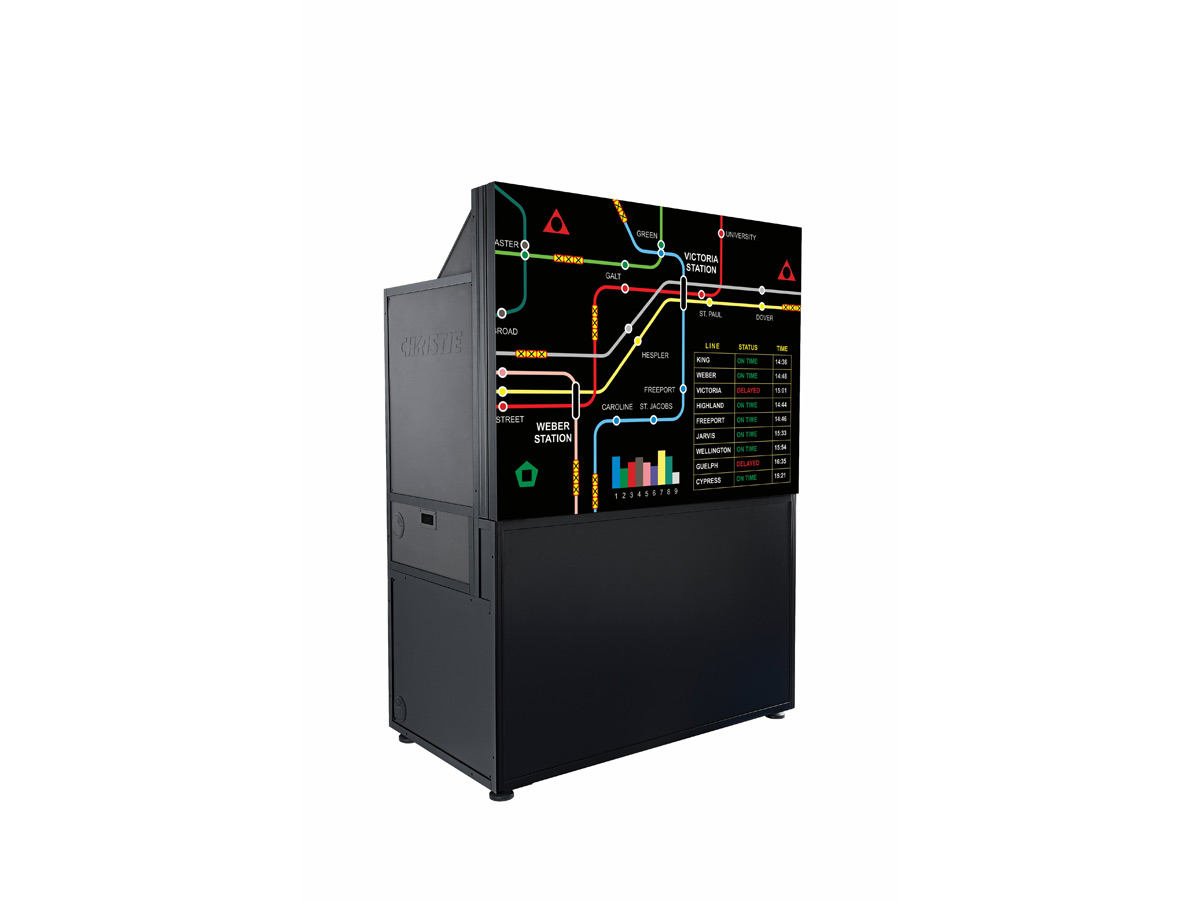 Christie Entero HB 50” SXGA+ Display Cube | 122-001102-XX