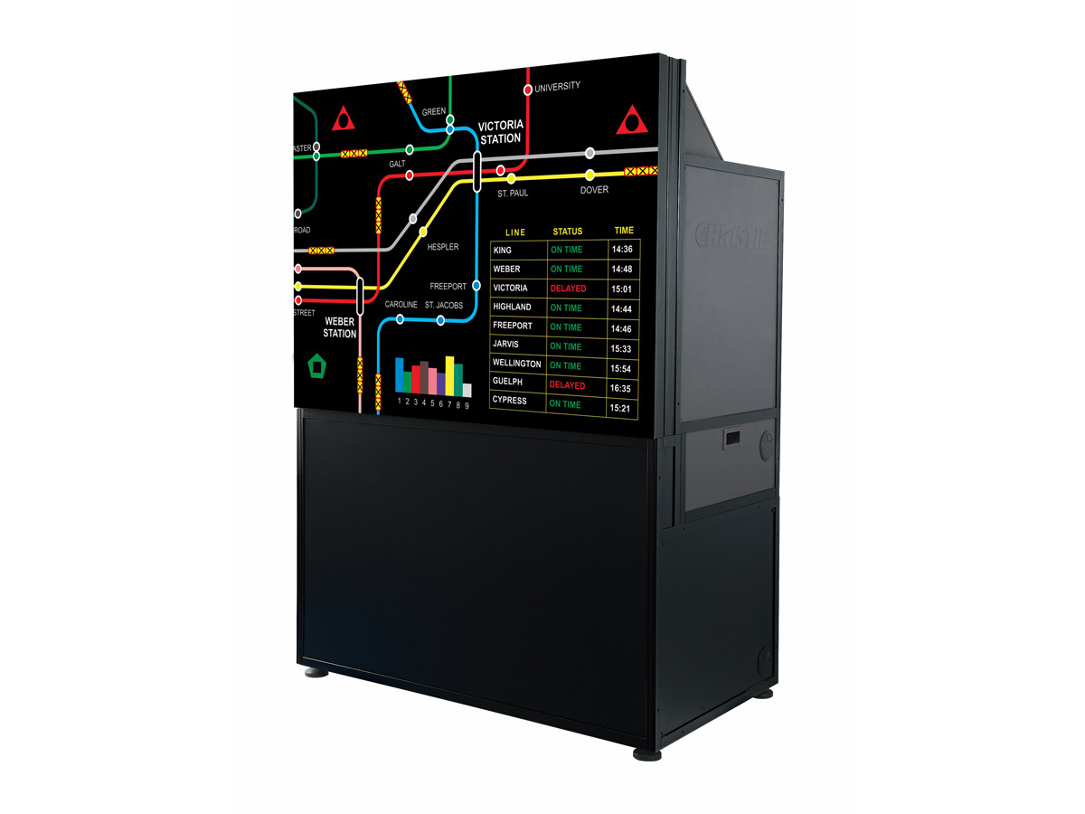 Christie Entero HB 67” SXGA+ Display Cube | 122-002103-XX