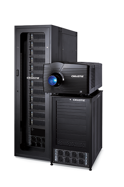 Christie D4KLH60 high frame rate 3DLP 4K RGB laser projector head | 146-003104-XX