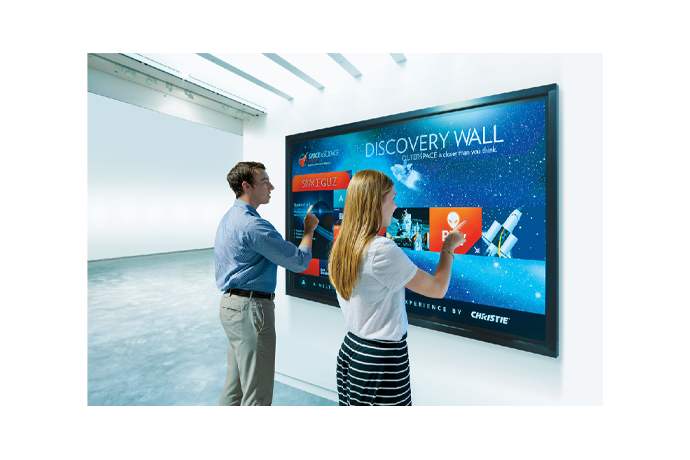 Christie FHQ552-T 55” UHD interactive LCD flat panel | Christie - Audio Visual Solutions
