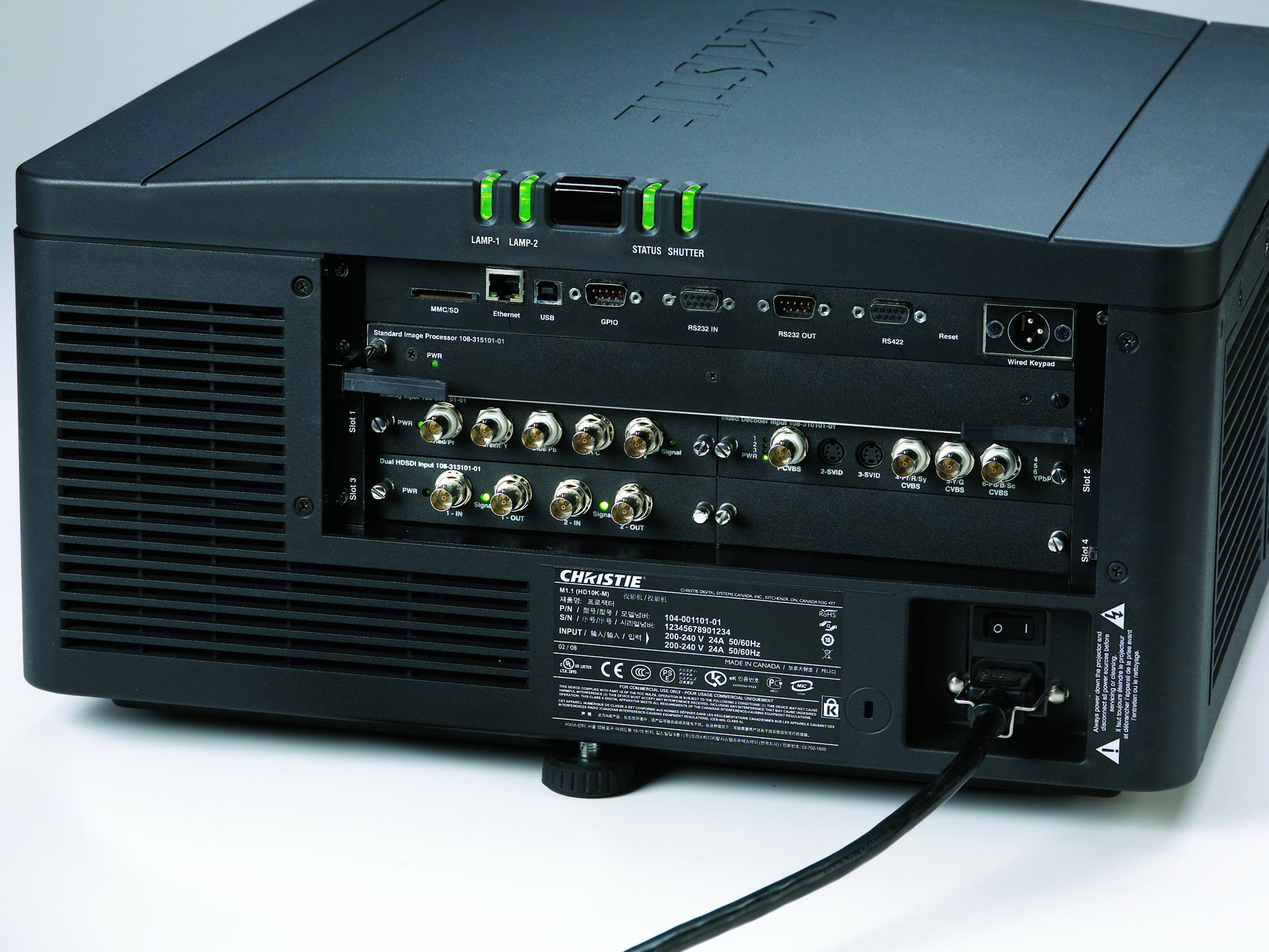 Christie WU7K-M WUXGA 3DLP Projector | 118-016108-XX