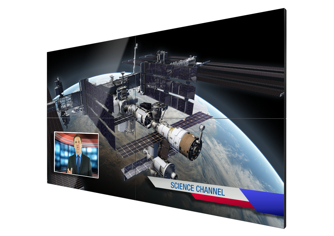 FHD553-XE-R – Extreme-narrow bezel LCD panel with remote power supply | 135-008109-XX