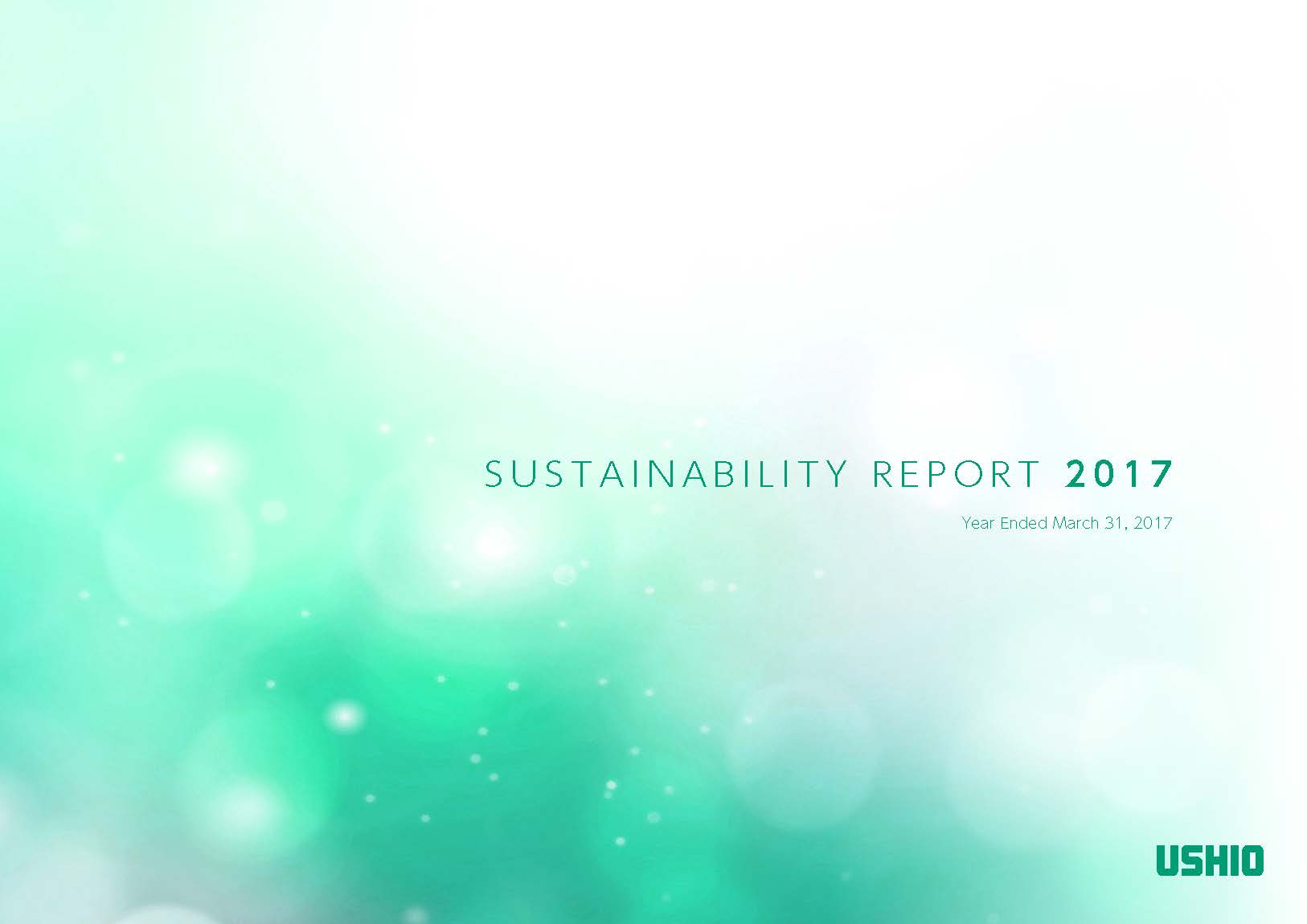 Ushio sustainability report
