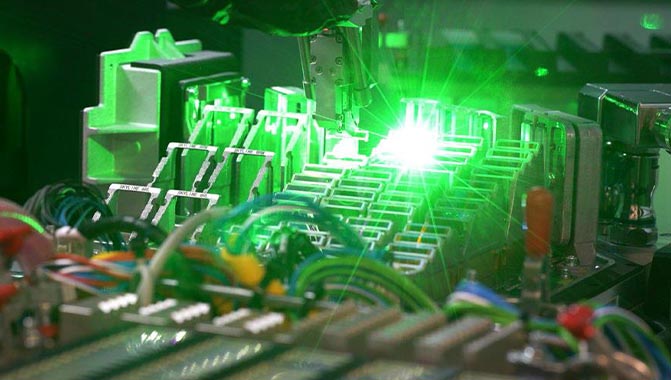 Robotic assembly of Christie’s laser optical system (LOS)