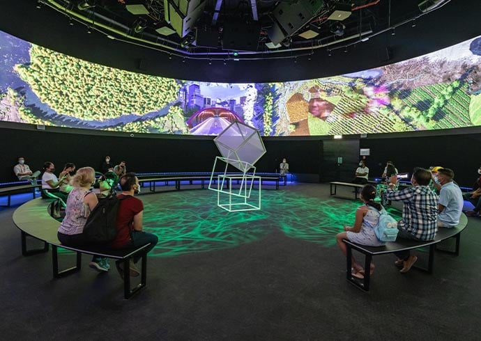 Through expert AV system design and integration, our partner deployed the laser projectors in compelling displays without blowing the budget.