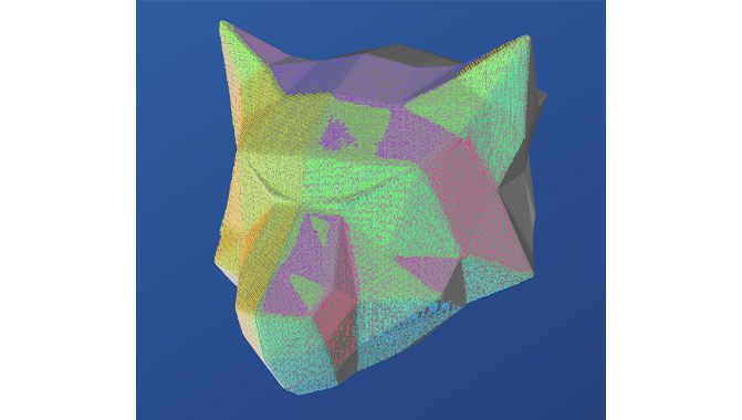 Wolf's head - aligned