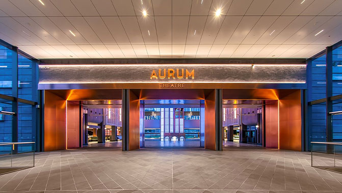 Aurum Theatre at The Exchange TRX is the largest of its kind in Southeast Asia. 