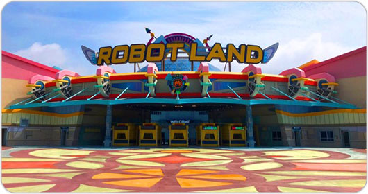 The entrance of Gyeongnam Masan Robot Land (Photos courtesy of Star Networks)